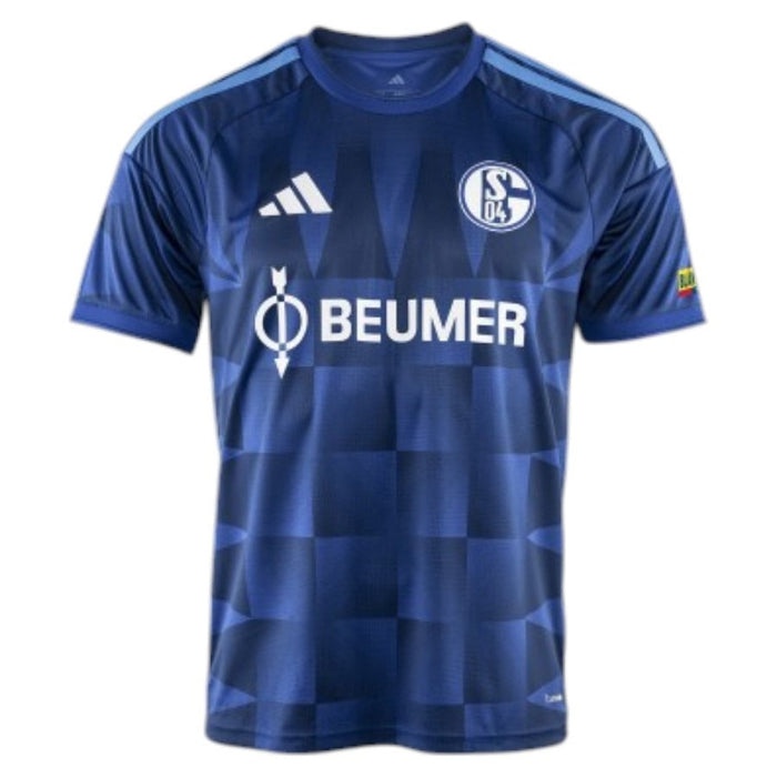 Maillot Schalke Domicile Homme 2026 2027 Pas Cher - 90+3 | Maillot de Foot Pas Cher 2026 2027