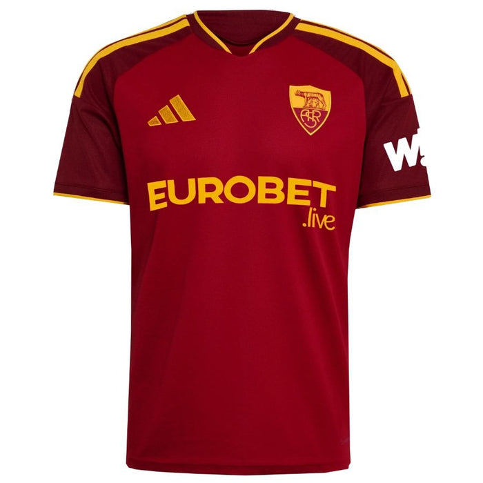 Maillot AS Roma Domicile Homme 2026 2027 Pas Cher - 90+3 | Maillot de Foot Pas Cher 2026 2027