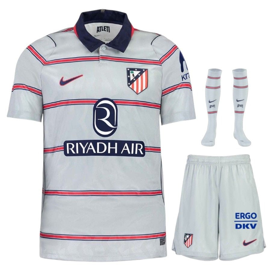Maillot Atletico Madrid 2026 2027 Pas Cher Maillot Kit Enfant - 90+3 - Maillot de Foot Pas Cher
