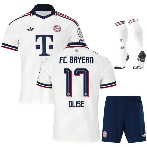 Maillot Bayern Munich Olise 2026 2027 Pas Cher Maillot Kit Enfant - 90+3 - Maillot de Foot Pas Cher