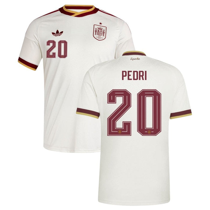 Maillot Espagne Pedri Extérieur Homme 2026 2027 Pas Cher - 90+3 | Maillot de Foot Pas Cher 2026 2027