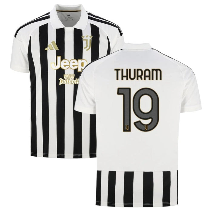 Maillot Juventus Thuram Domicile Homme 2026 2027 Pas Cher - 90+3 | Maillot de Foot Pas Cher 2026 2027