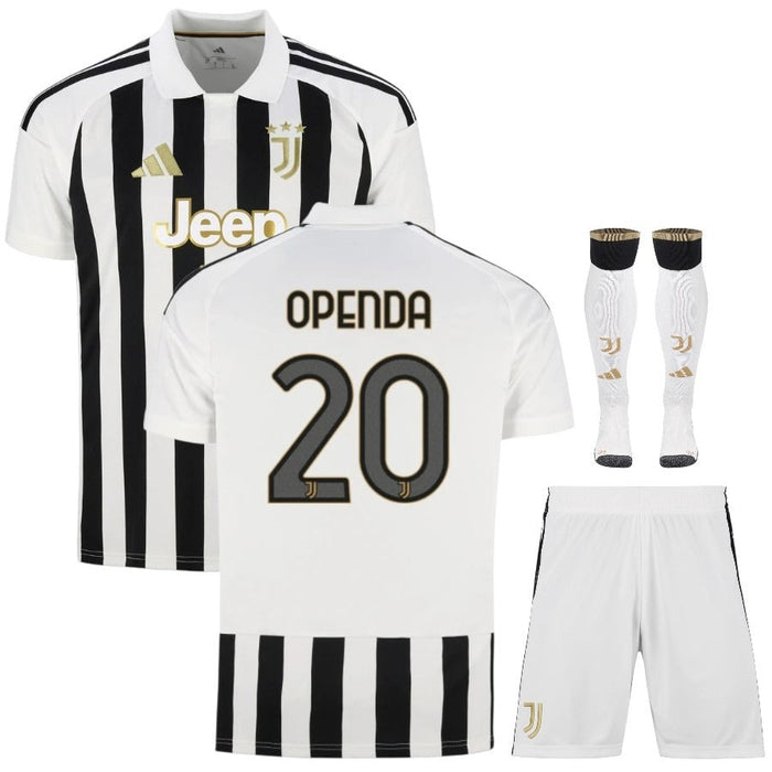Kit Enfant Juventus Openda 2026 2027 Pas Cher - 90+3 | Maillot de Foot Enfant Pas Cher 2026 2027
