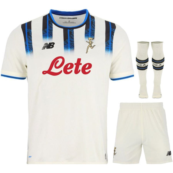 Maillot Atalanta 2026 2027 Pas Cher Maillot Kit Enfant - 90+3 - Maillot de Foot Pas Cher