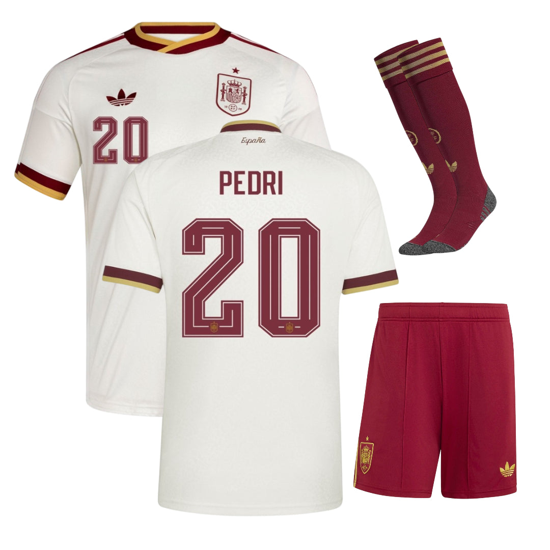 Maillot Espagne Pedri 2026 2027 Pas Cher Maillot Homme - 90+3 - Maillot de Foot Pas Cher