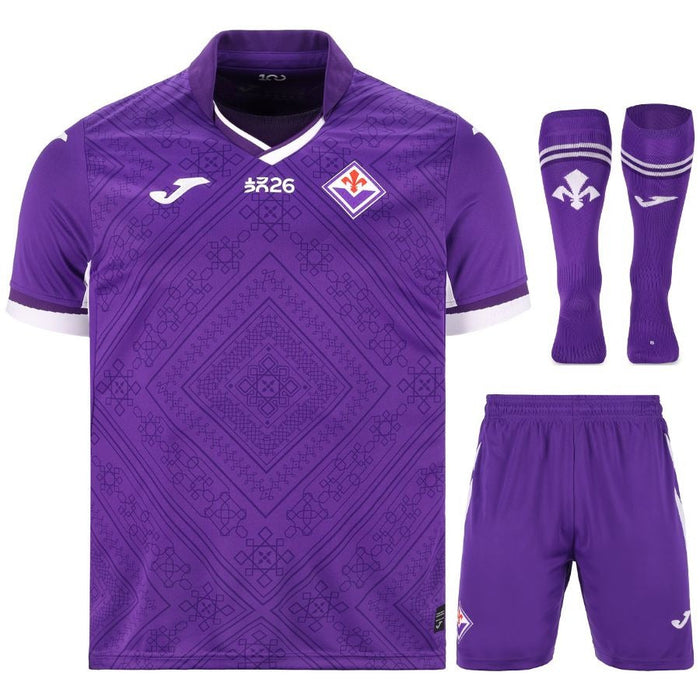 Kit Enfant Fiorentina 2026 2027 Pas Cher - 90+3 | Maillot de Foot Enfant Pas Cher 2026 2027