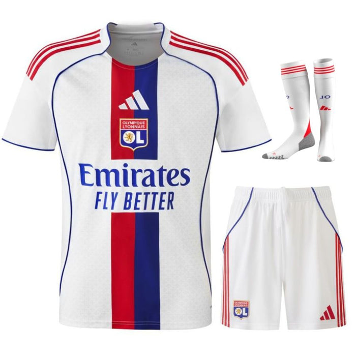 Kit Enfant Lyon OL 2026 2027 Pas Cher - 90+3 | Maillot de Foot Enfant Pas Cher 2026 2027