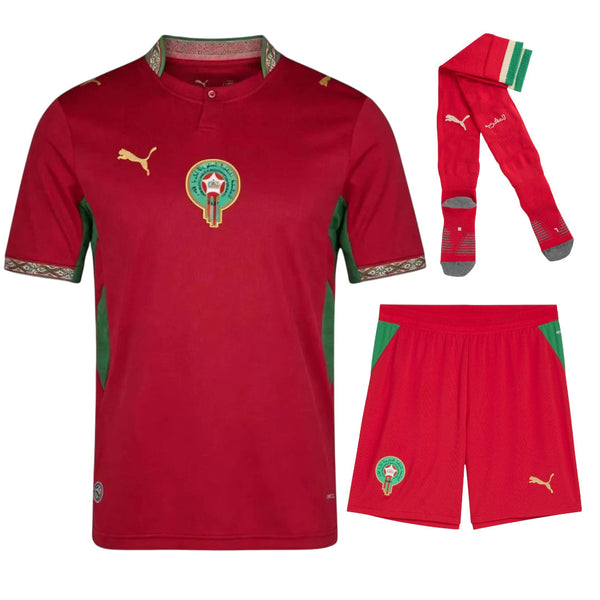 Maillot Maroc Coupe du Monde 2026 2027 Pas Cher Maillot Homme - 90+3 - Maillot de Foot Pas Cher