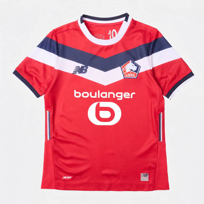 Maillot Lille LOSC Domicile Homme 2026 2027 Pas Cher - 90+3 | Maillot de Foot Pas Cher 2026 2027
