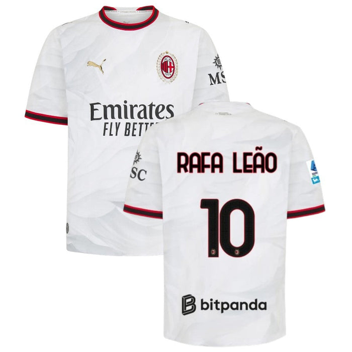 Maillot Milan AC Rafael Leao Extérieur Homme 2026 2027 Pas Cher - 90+3 | Maillot de Foot Pas Cher 2026 2027