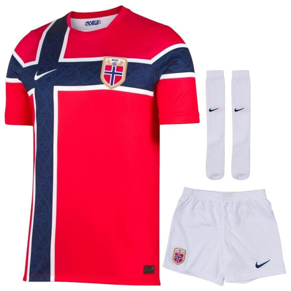 Maillot Norvege 2026 2027 Pas Cher Maillot Kit Enfant - 90+3 - Maillot de Foot Pas Cher