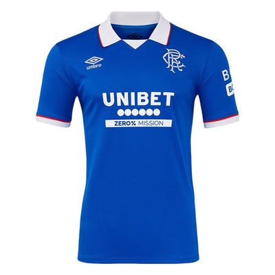Maillot Rangers Domicile Homme 2026 2027 Pas Cher - 90+3 | Maillot de Foot Pas Cher 2026 2027