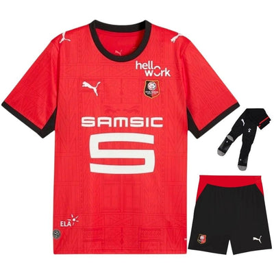 Kit Enfant Rennes 2026 2027 Pas Cher - 90+3 | Maillot de Foot Enfant Pas Cher 2026 2027