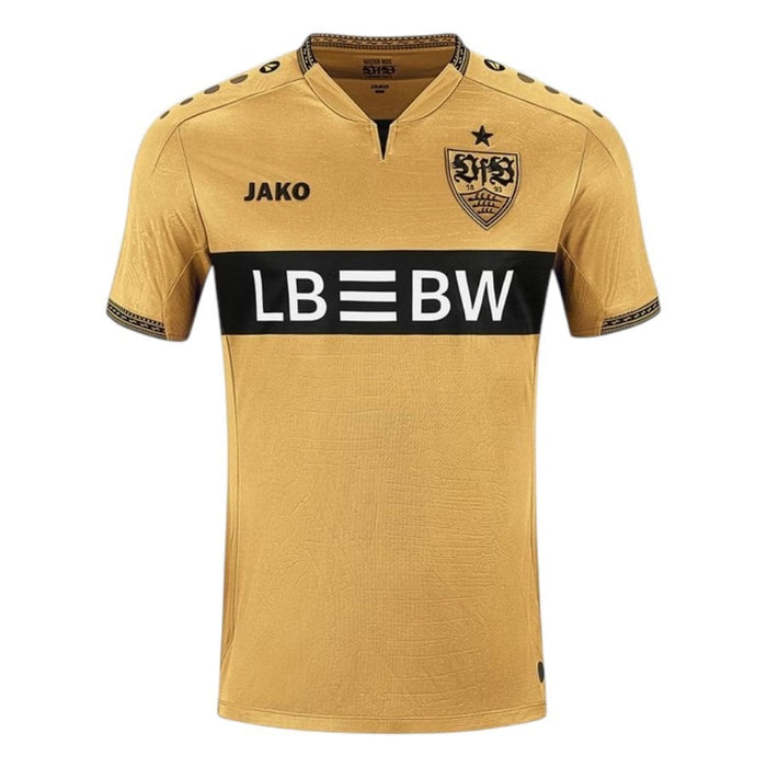 Maillot Stuttgart Extérieur Homme 2026 2027 Pas Cher - 90+3 | Maillot de Foot Pas Cher 2026 2027