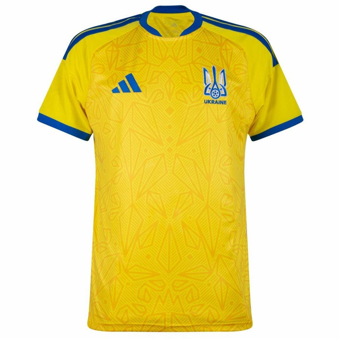 Maillot Ukraine Domicile Homme 2026 2027 Pas Cher - 90+3 | Maillot de Foot Pas Cher 2026 2027
