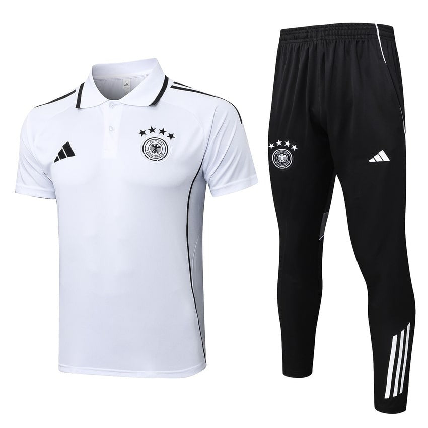 Maillot Allemagne 2026 2027 Pas Cher Polo Survêtement - 90+3 - Maillot de Foot Pas Cher