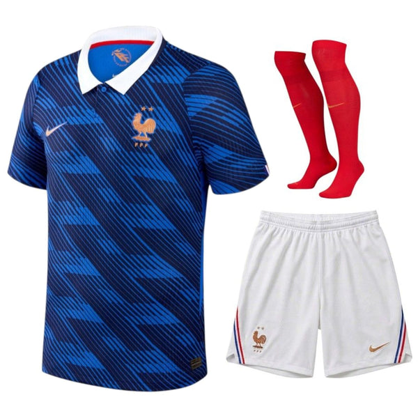 Maillot France 2026 2027 Pas Cher Maillot Kit Enfant - 90+3 - Maillot de Foot Pas Cher