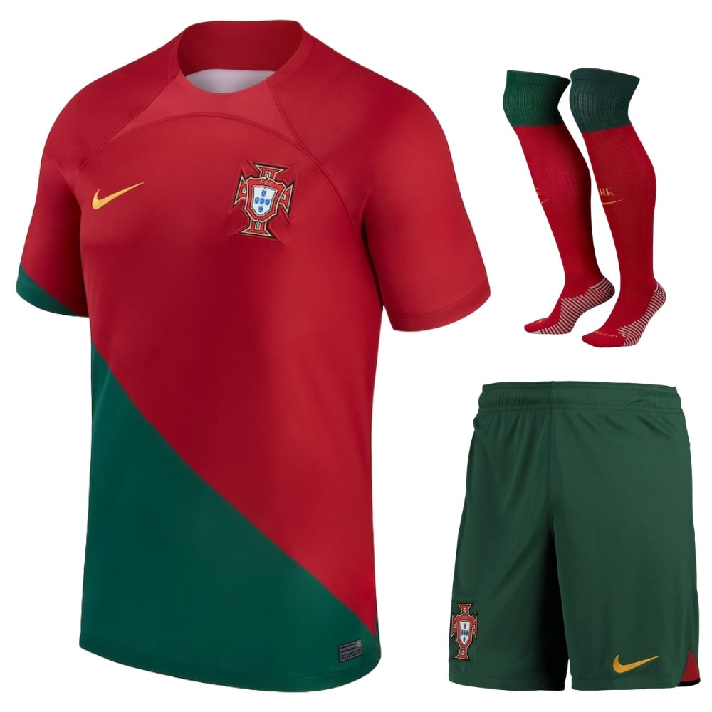 Maillot Portugal 2026 2027 Pas Cher Maillot Kit Enfant - 90+3 - Maillot de Foot Pas Cher