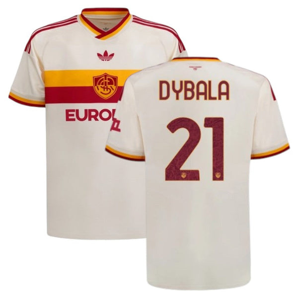 Maillot AS Roma Dybala 2026 2027 Pas Cher Maillot Homme - 90+3 - Maillot de Foot Pas Cher