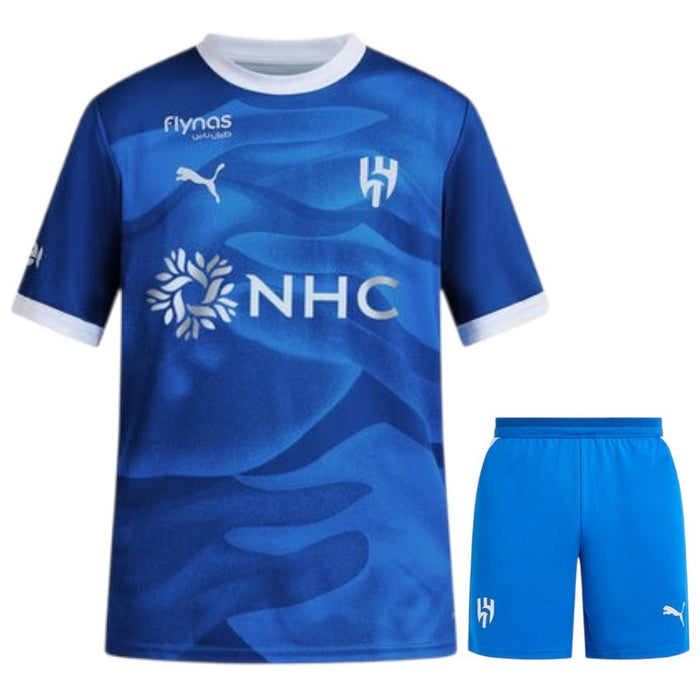 Kit Enfant Al Hilal 2026 2027 Pas Cher - 90+3 | Maillot de Foot Enfant Pas Cher 2026 2027