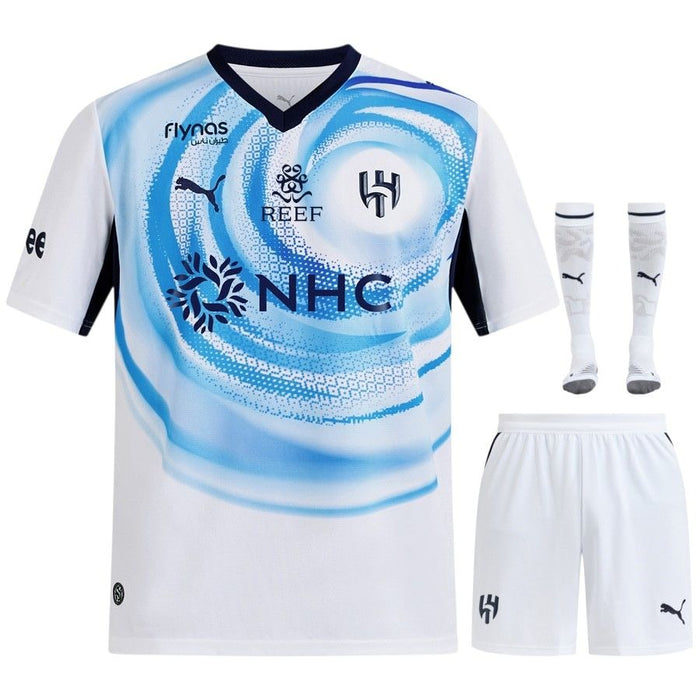 Kit Enfant Al Hilal 2026 2027 Pas Cher - 90+3 | Maillot de Foot Enfant Pas Cher 2026 2027