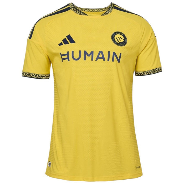 Maillot Al Nassr Domicile Homme 2026 2027 Pas Cher - 90+3 | Maillot de Foot Pas Cher 2026 2027
