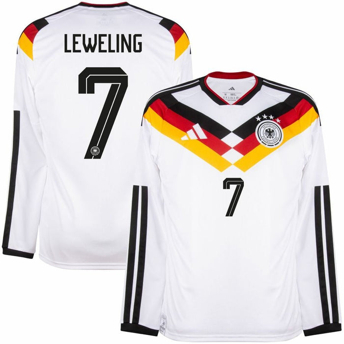 Maillot Leweling Allemagne Manches Longues Homme 2026 2027 Pas Cher - 90+3 | Maillot Foot Manches Longues Pas Cher