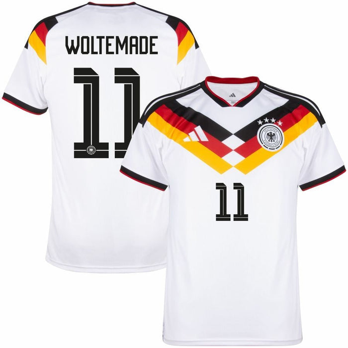 Maillot Woltemade Allemagne Domicile Homme 2026 2027 Pas Cher - 90+3 | Maillot de Foot Pas Cher 2026 2027