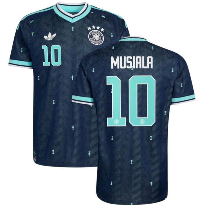 Maillot Allemagne Musiala Extérieur Homme 2026 2027 Pas Cher - 90+3 | Maillot de Foot Pas Cher 2026 2027