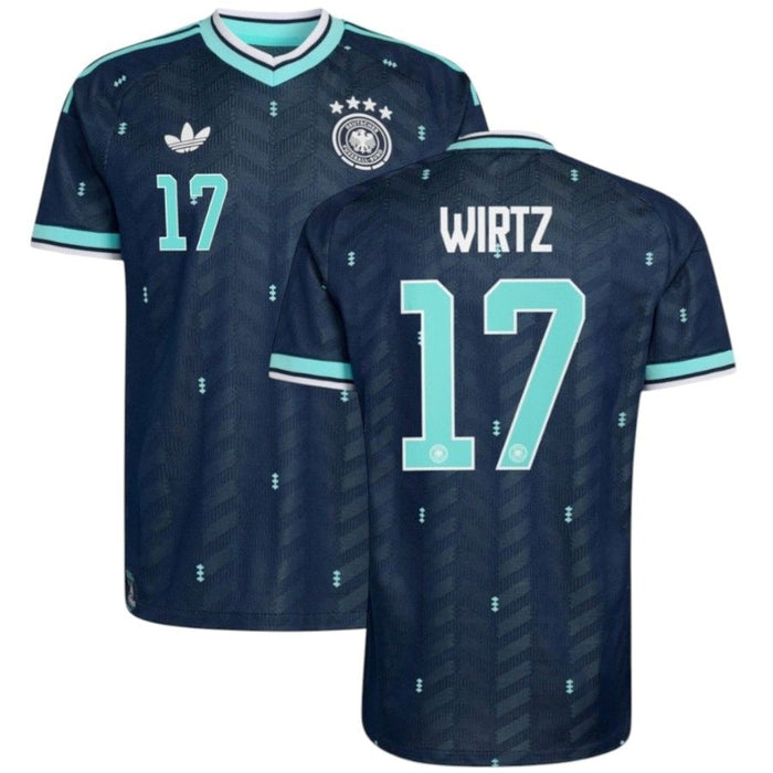 Maillot Allemagne Wirtz Extérieur Homme 2026 2027 Pas Cher - 90+3 | Maillot de Foot Pas Cher 2026 2027