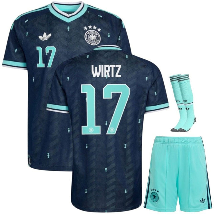 Kit Enfant Allemagne Wirtz 2026 2027 Pas Cher - 90+3 | Maillot de Foot Enfant Pas Cher 2026 2027