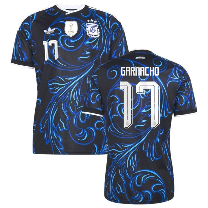 Maillot Argentine Garnacho 3 étoiles Extérieur Homme 2026 2027 Pas Cher - 90+3 | Maillot de Foot Pas Cher 2026 2027