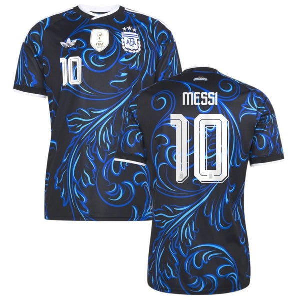 Maillot Argentine Messi 3 étoiles 2026 2027 Pas Cher Maillot Homme - 90+3 - Maillot de Foot Pas Cher