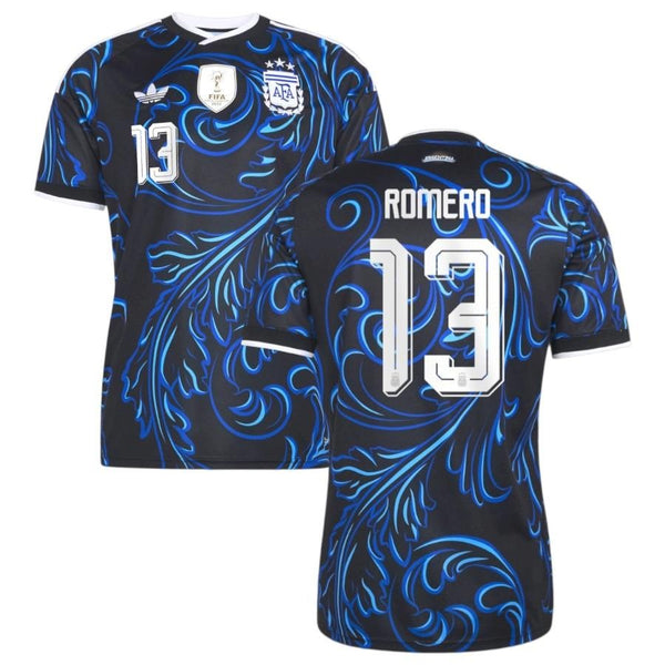 Maillot Argentine Romero 3 étoiles 2026 2027 Pas Cher Maillot Homme - 90+3 - Maillot de Foot Pas Cher