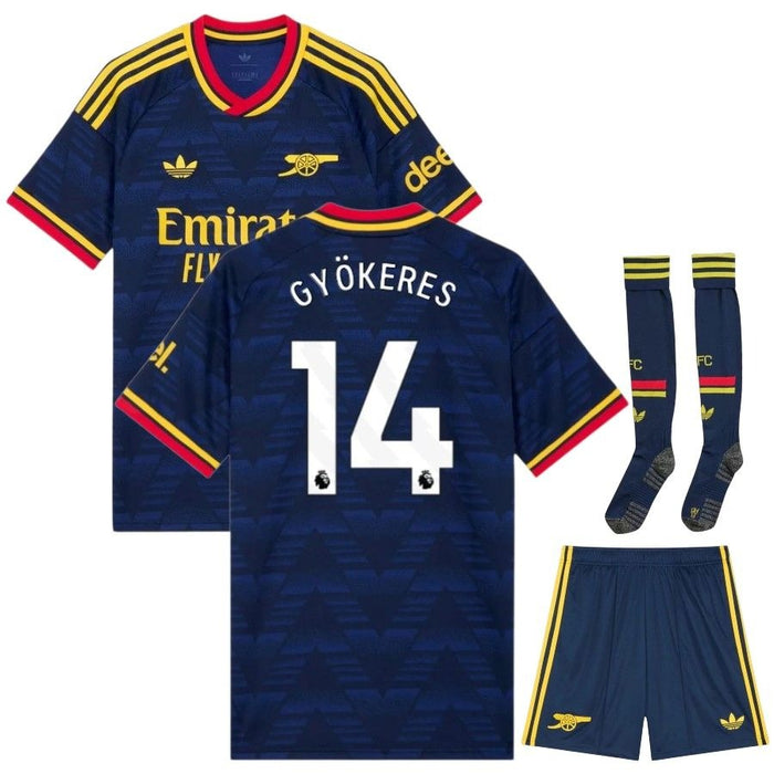 Kit Enfant Arsenal Gyokeres 2026 2027 Pas Cher - 90+3 | Maillot de Foot Enfant Pas Cher 2026 2027