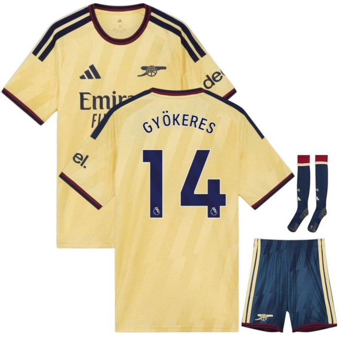 Kit Enfant Arsenal Gyokeres 2026 2027 Pas Cher - 90+3 | Maillot de Foot Enfant Pas Cher 2026 2027