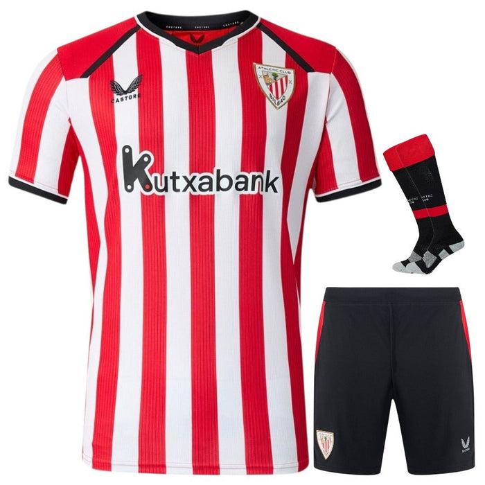 Kit Enfant Atletico Bilbao 2026 2027 Pas Cher - 90+3 | Maillot de Foot Enfant Pas Cher 2026 2027
