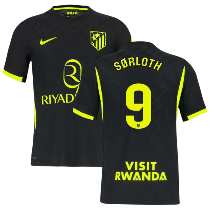 Maillot Atletico Madrid Sorloth Extérieur Homme 2026 2027 Pas Cher - 90+3 | Maillot de Foot Pas Cher 2026 2027