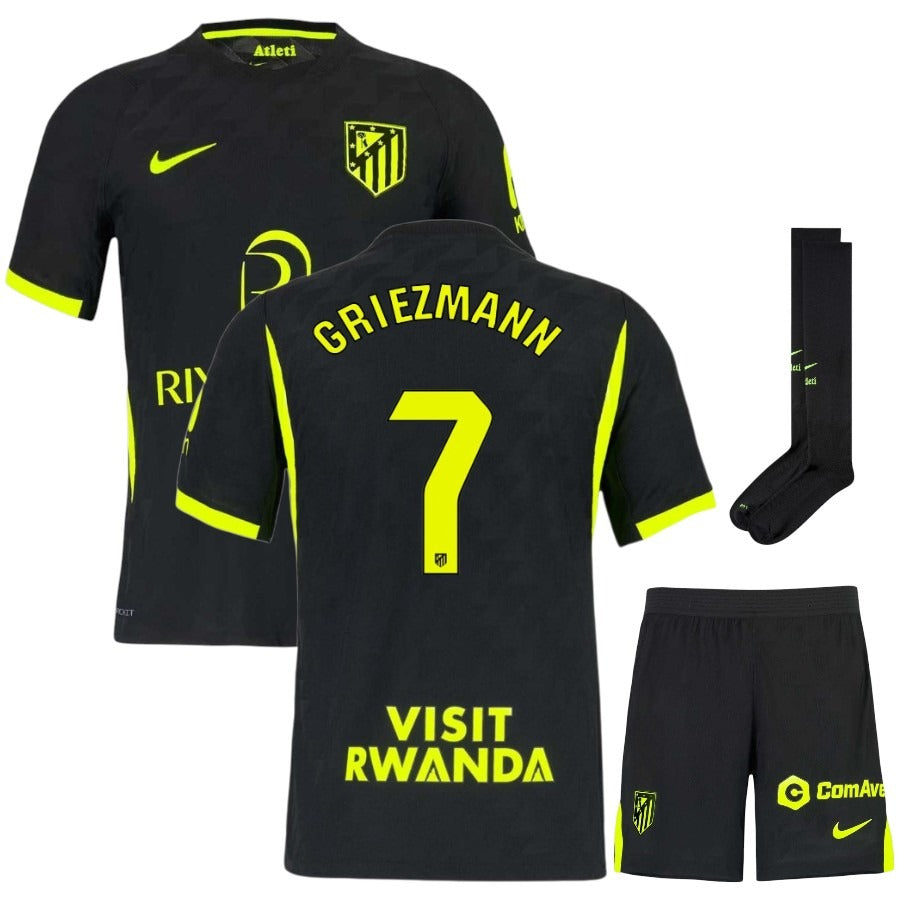Maillot Atletico Madrid Griezmann 2026 2027 Pas Cher Maillot Kit Enfant - 90+3 - Maillot de Foot Pas Cher