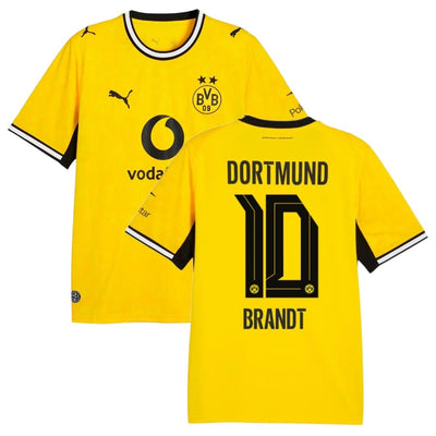 Maillot BVB Dortmund Brandt Domicile Homme 2026 2027 Pas Cher - 90+3 | Maillot de Foot Pas Cher 2026 2027
