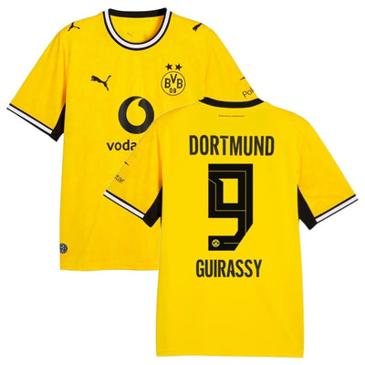 Maillot BVB Dortmund Guirassy Domicile Homme 2026 2027 Pas Cher - 90+3 | Maillot de Foot Pas Cher 2026 2027