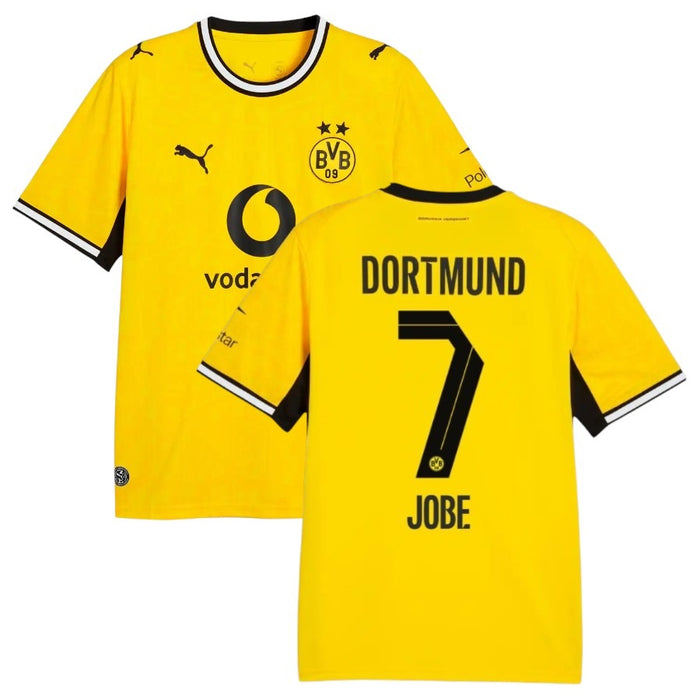 Maillot BVB Dortmund Jobe Domicile Homme 2026 2027 Pas Cher - 90+3 | Maillot de Foot Pas Cher 2026 2027
