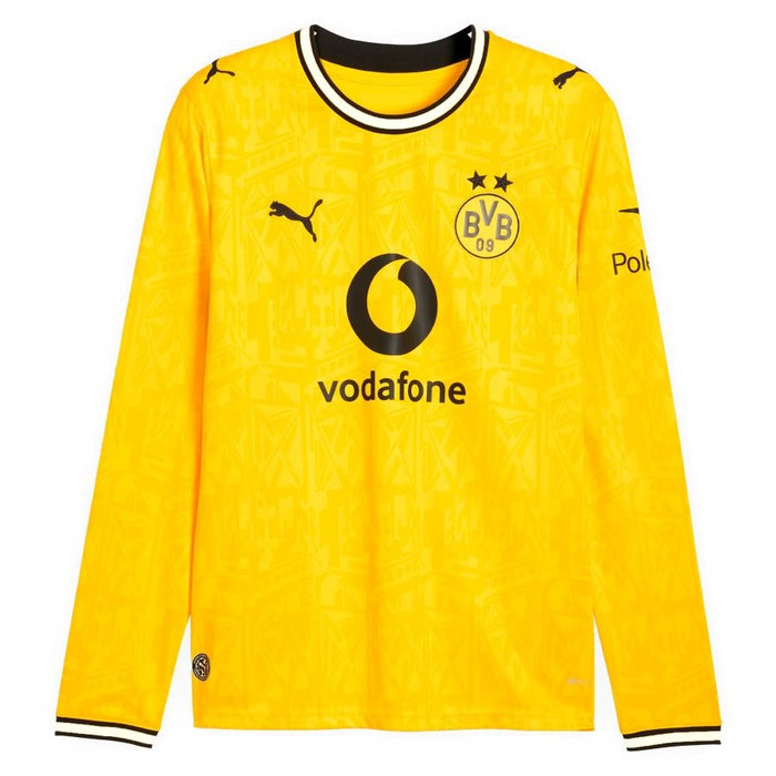 Maillot BVB Dortmund Manches Longues Homme 2026 2027 Pas Cher - 90+3 | Maillot Foot Manches Longues Pas Cher