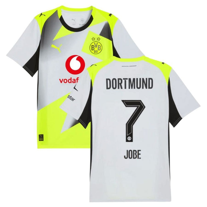 Maillot BVB Dortmund Jobe Extérieur Homme 2026 2027 Pas Cher - 90+3 | Maillot de Foot Pas Cher 2026 2027