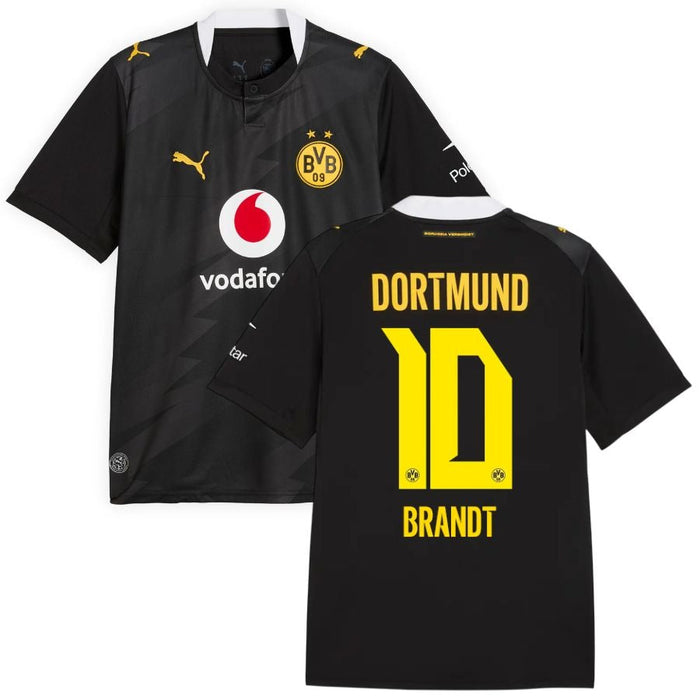 Maillot BVB Dortmund Brandt Extérieur Homme 2026 2027 Pas Cher - 90+3 | Maillot de Foot Pas Cher 2026 2027