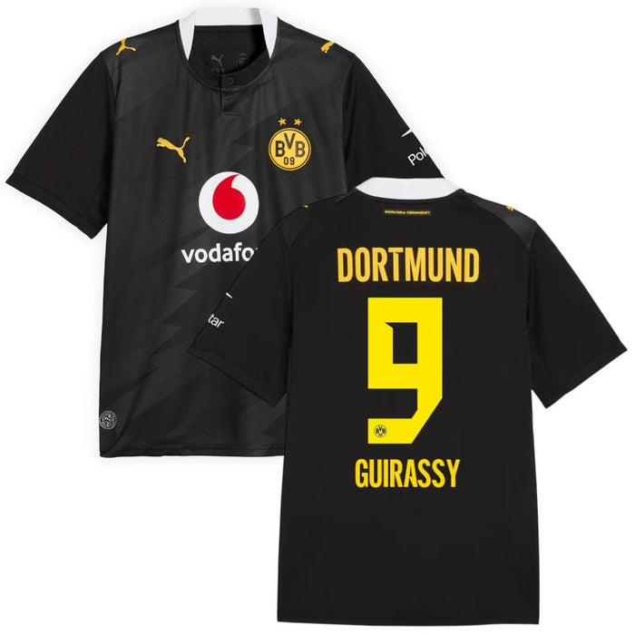 Maillot BVB Dortmund Guirassy Extérieur Homme 2026 2027 Pas Cher - 90+3 | Maillot de Foot Pas Cher 2026 2027