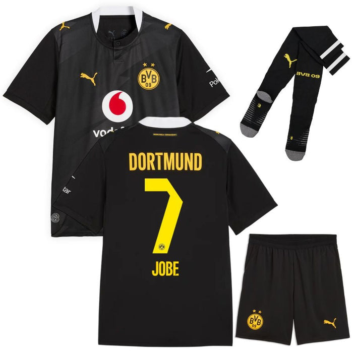 Kit Enfant BVB Dortmund Jobe 2026 2027 Pas Cher - 90+3 | Maillot de Foot Enfant Pas Cher 2026 2027