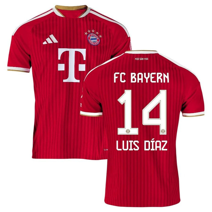 Maillot Bayern Munich Luis Diaz Domicile Homme 2026 2027 Pas Cher - 90+3 | Maillot de Foot Pas Cher 2026 2027