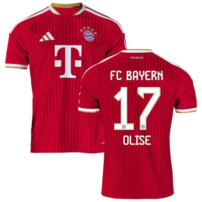 Maillot Bayern Munich Olise Domicile Homme 2026 2027 Pas Cher - 90+3 | Maillot de Foot Pas Cher 2026 2027