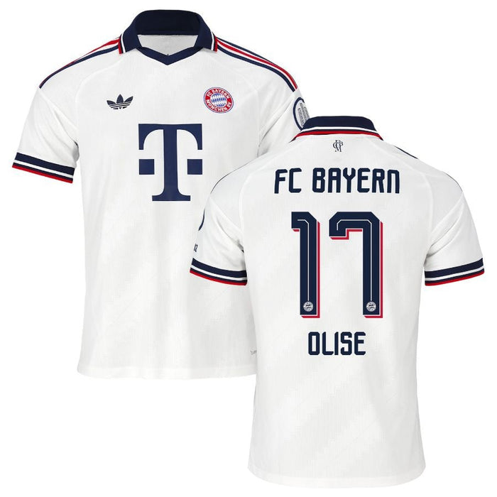 Maillot Bayern Munich Olise Extérieur Homme 2026 2027 Pas Cher - 90+3 | Maillot de Foot Pas Cher 2026 2027